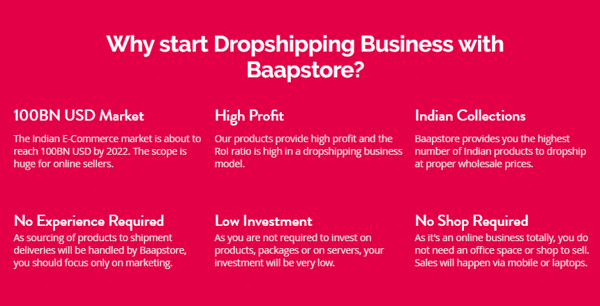 why start dropshipping with baapstore