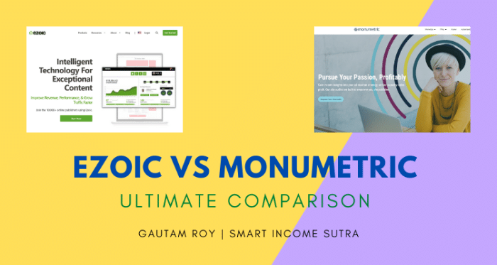 Ezoic VS Monumetric: [Ultimate Comparison 2023]